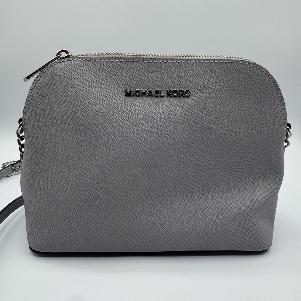 Michael Kors Light Gray Crossbody Bag